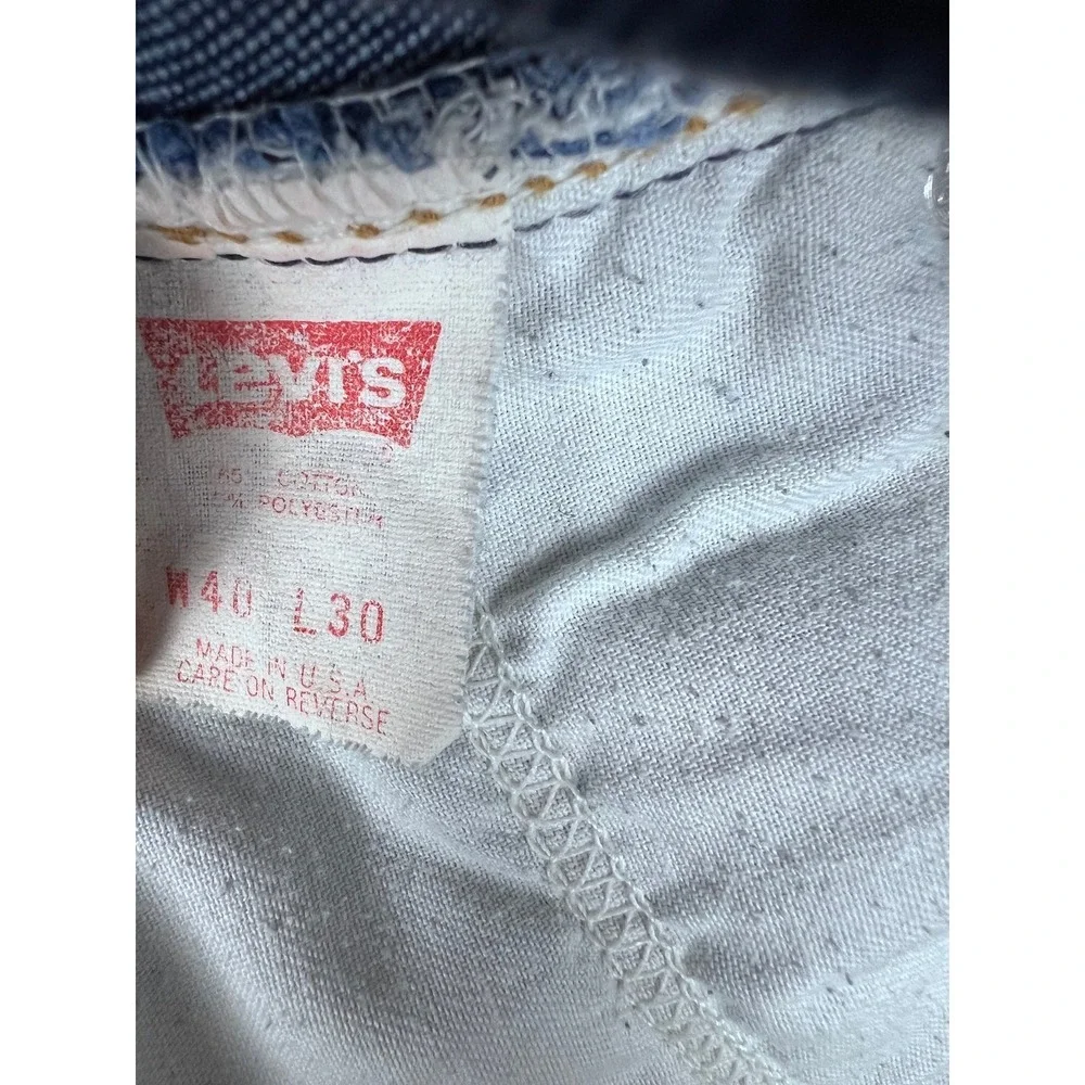 Vintage Levis 517 Mens 36x27 Bootcut Jeans Medium‎ Wash Blue Denim Made in USA